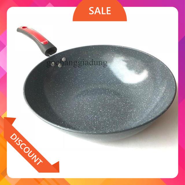 Chảo vân đá CERAMIC sâu lòng 32cm dùng trên mọi loại bếp