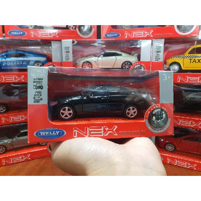 HỘP XE MÔ HÌNH Mercedes-Benz E-Class WELLY 1:36 (Đen)