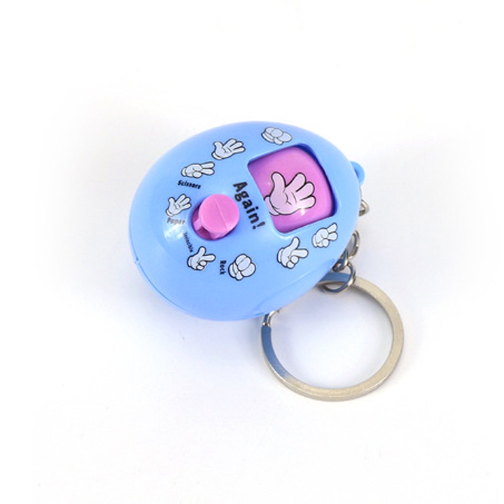 Móc khóa trứng oẳn tù tì kéo búa bao nút xoay ngẫu nhiên màu sắc kẹo ngọt đáng yêu Baby-S – SDC016