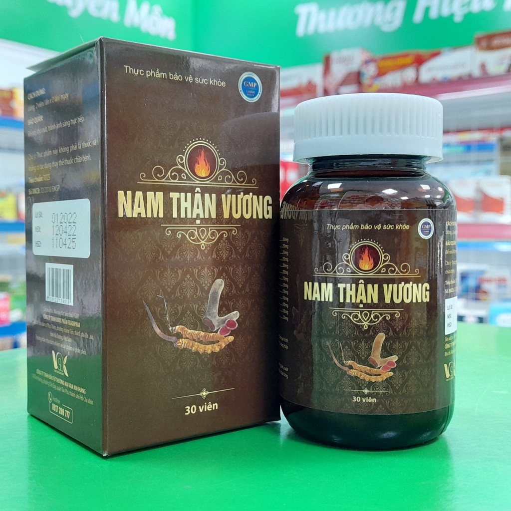 Nam Thận Vương- Hỗ trợ tăng cường chức năng sinh lý nam, giảm mỏi gối, tiểu đêm nhiều lần do chức năng thận suy giảm