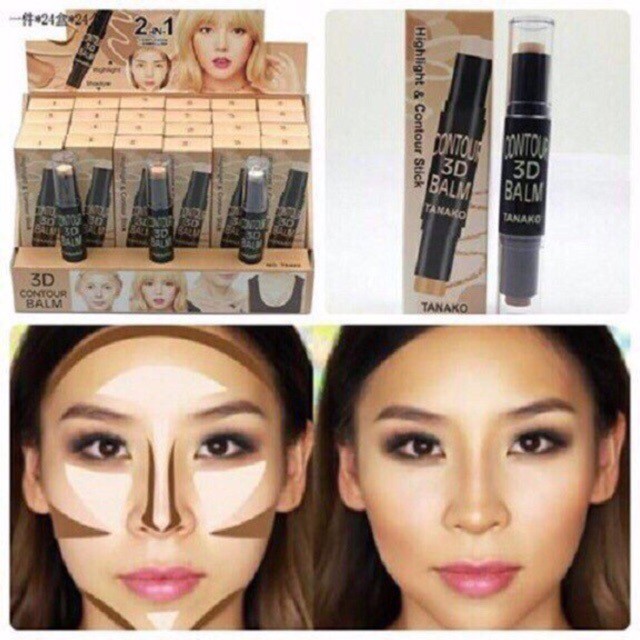 Che Khuyết Điểm Tạo Khối 2 Đầu TANAKO CONTOUR 3D | BigBuy360 - bigbuy360.vn