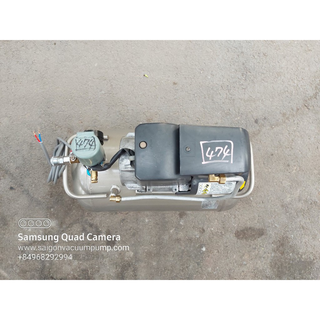 Máy nén khí HITACHI OILFREE BEBICON Air Receiver  HITACHI, Ltd. Tokyo Japan