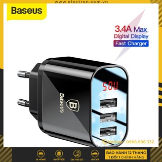 Bộ sạc đa năng Baseus Baseus Mirror Lake 3 cổng sạc