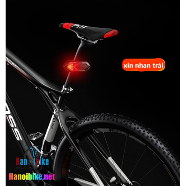 Đèn hậu xin nhan West Biking cho xe đạp thể thao điều khiển không dây