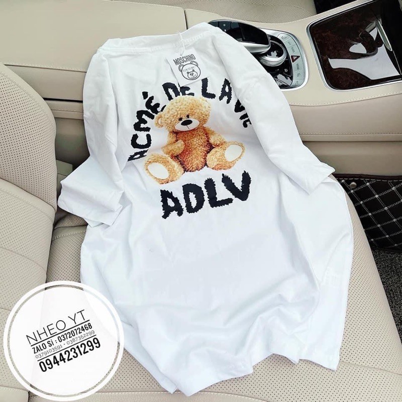 Áo Thun Nữ ❤️FREESHIP❤️ Fom Rộng Dấu Quần Qc  Unisex - Áo Phông Nữ  Mới Về Siêu Đẹp Siêu Hot