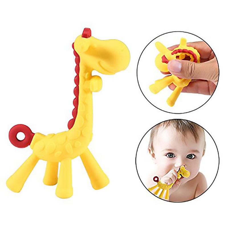 Ngậm nướu, gặm nướu Ange hình hươu cao cổ AG047