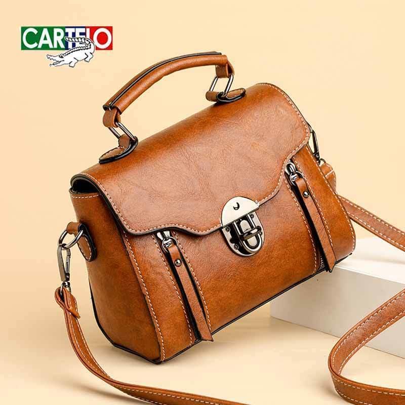 Túi Xách Da Cá Sấu Mềm Phong Cách retro Thời Trang 2022 Cho Nữ