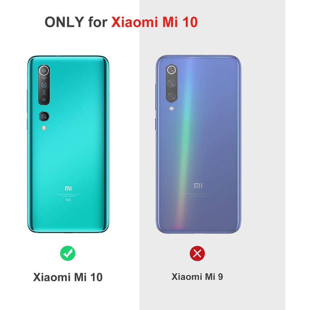 Ốp lưng Silicon TPU mềm trong suốt dành cho Xiaomi Mi 10 Mi10 Pro