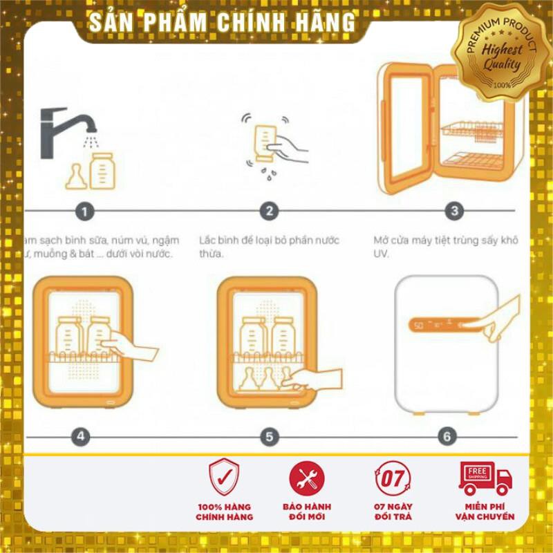 Máy tiệt trùng bình sữa sấy khô bằng tia UV FB4706SL