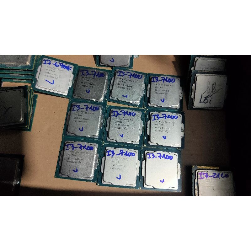 Chíp hư i5 6500 chíp i5-7500 hư i3-4150 hư i3-4160 hư i5-9400 hư, i5-6400,i3-6100 hư, i3-8100 hư,i5-3570 hư,i3-9100F