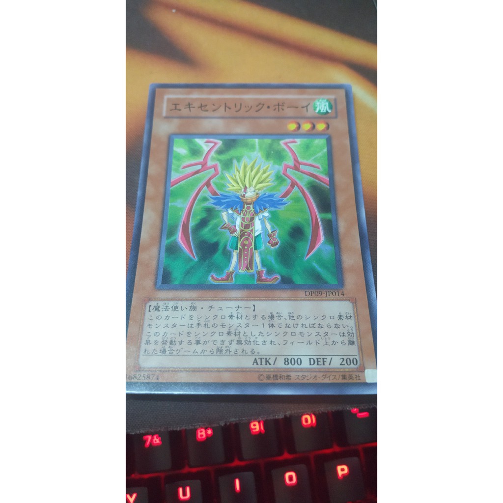 [Thẻ bài Yugioh OCG] DP09-JP014 Eccentric Boy - Super Rare