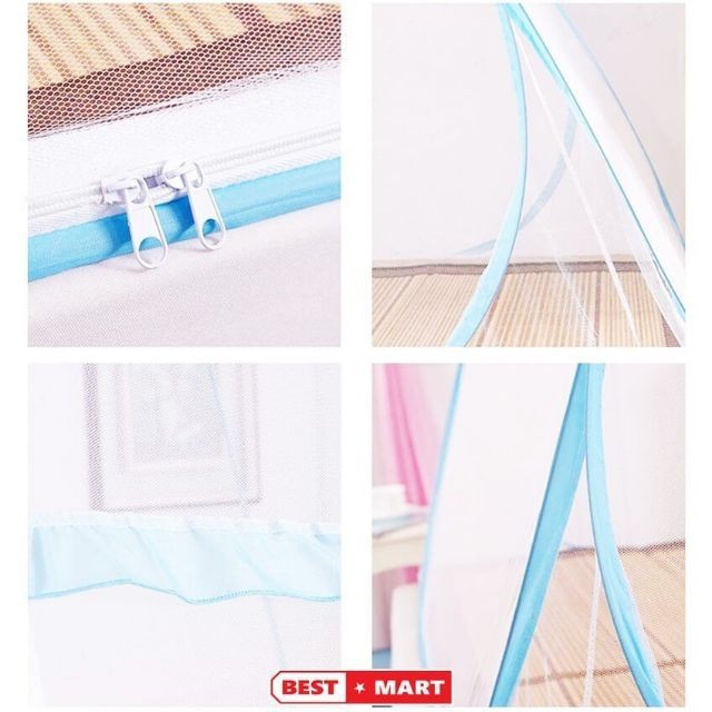 (giá hủy diệt) Mùng chụp tự bung hàng việt nam không đáy 2m2_1m8_1m6