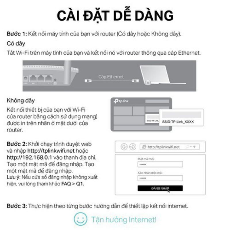 Bộ Phát Wifi 2 Râu TPLink 820N - Router Wi-Fi Chuẩn N Tốc Độ 300Mbps - Hàng Chính Hãng bảo hành đổi mới trong 24 tháng | BigBuy360 - bigbuy360.vn