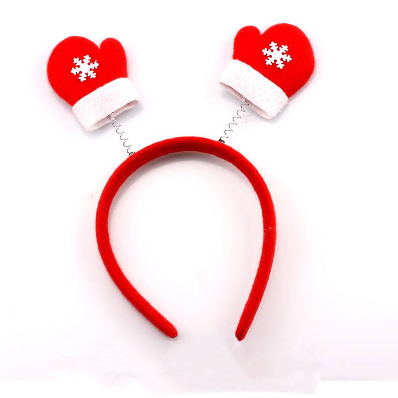 Oio Băng Đô Cài Tóc Hình Sừng Hươu / Ông Già Noel Phát Sáng Trong Đêm Giáng Sinh
