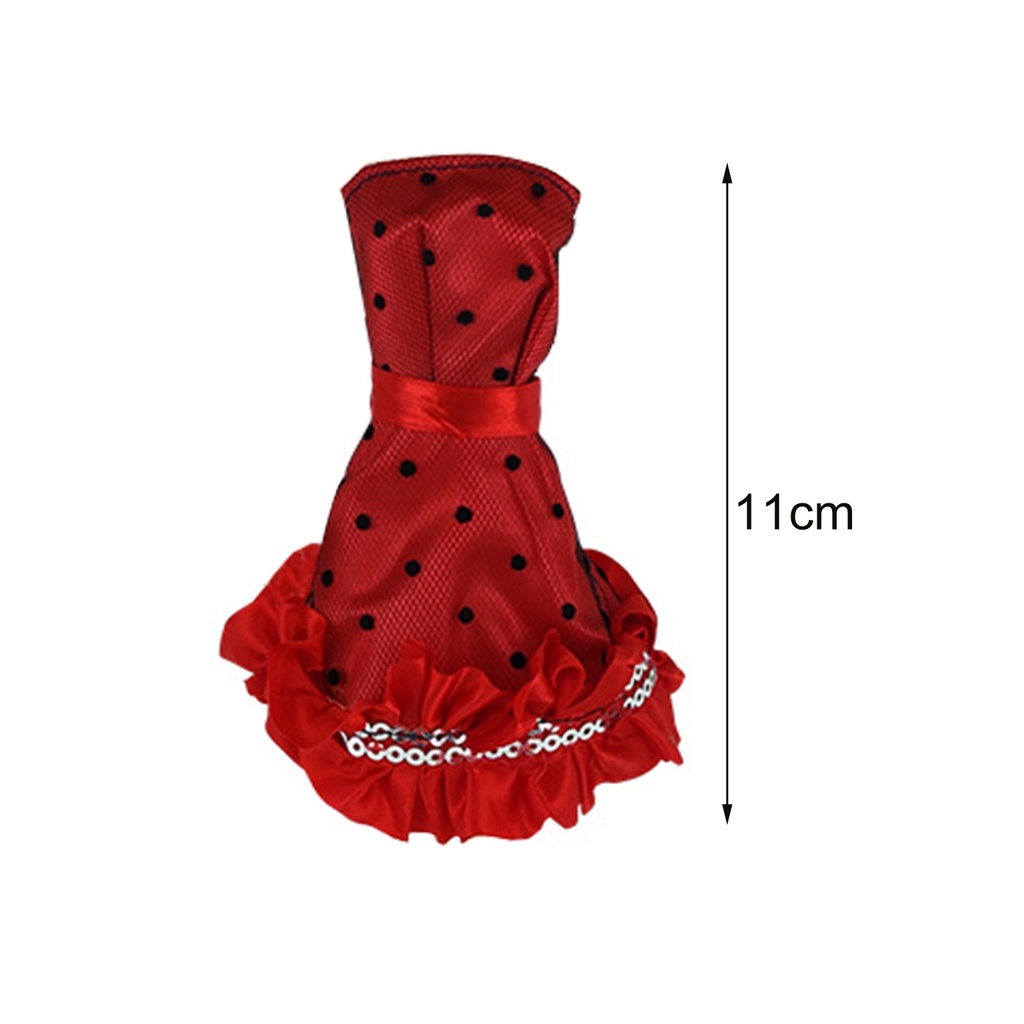 Đầm Ngắn Thân Thiện Với Da Cho Búp Bê