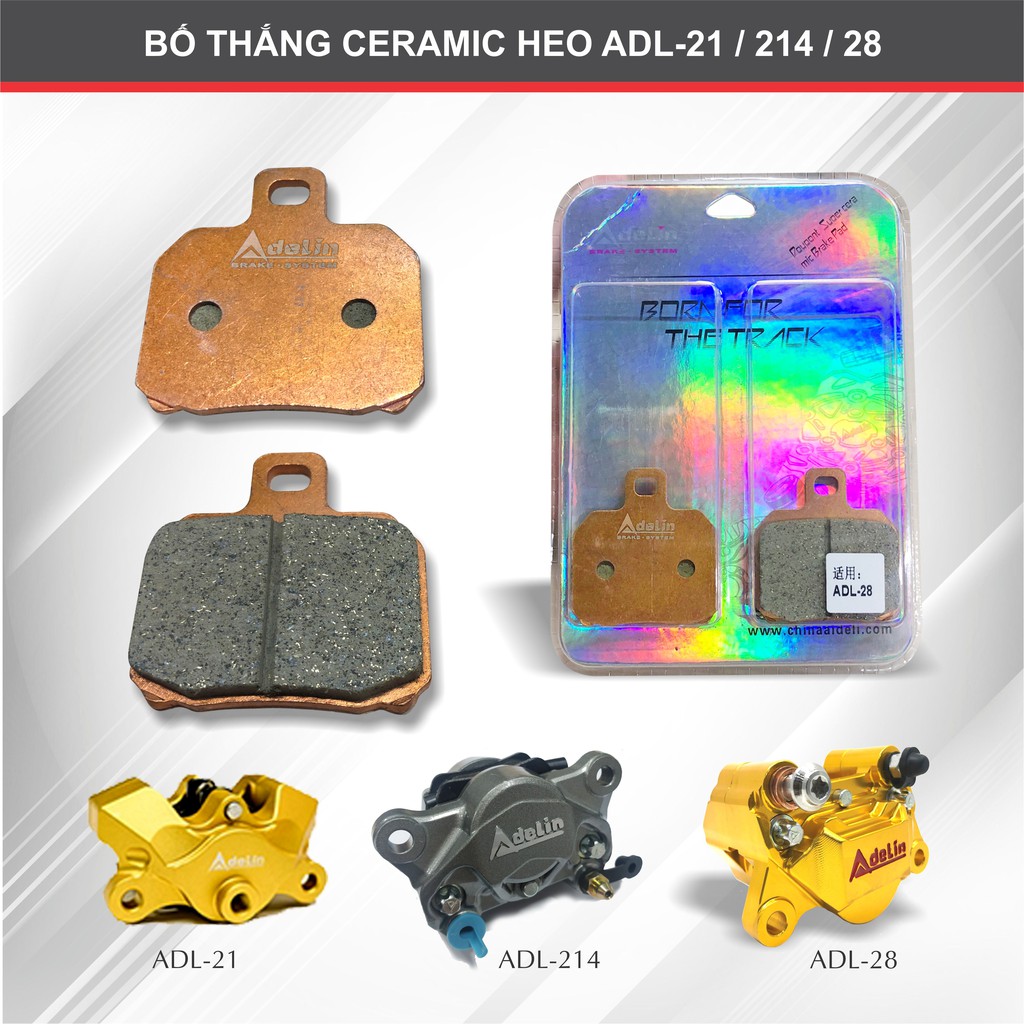 Bố Thắng  Ceramic cho Heo Adelin-21/214/28 - Hàng Chính Hãng Cao Cấp