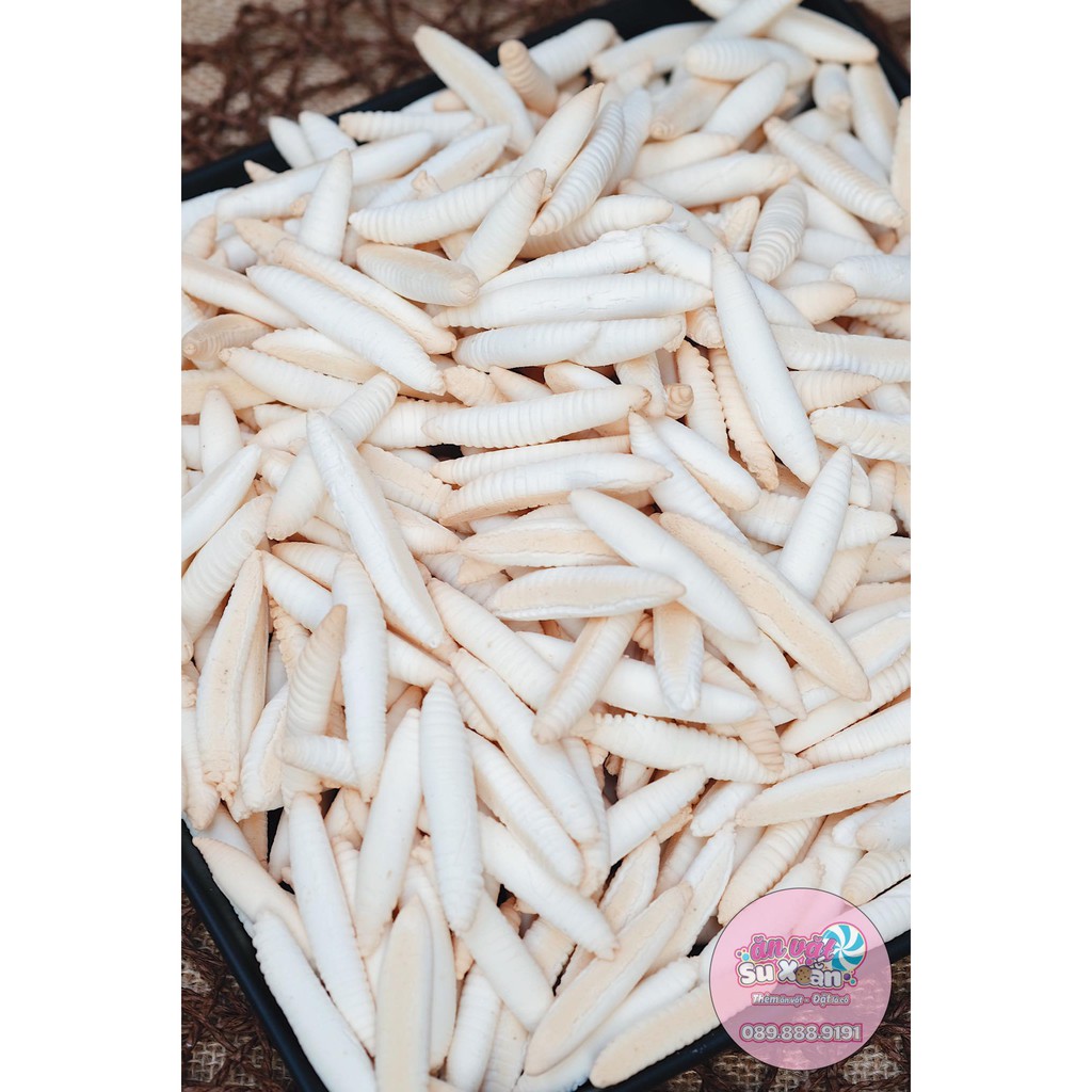 Bánh men sữa con sâu Ăn Vặt Su Xoắn