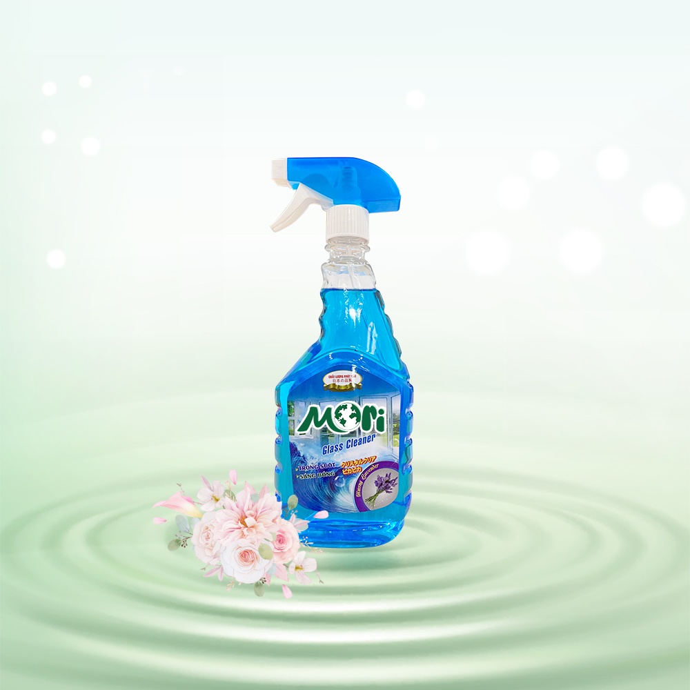 Nước lau kính Mori - Sạch hoàn hảo, giúp bề mặt luôn sáng bóng