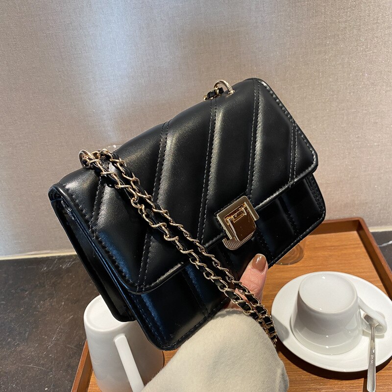 Túi xách JASMIN NOIR da PU đeo chéo vai phong cách nữ tính
