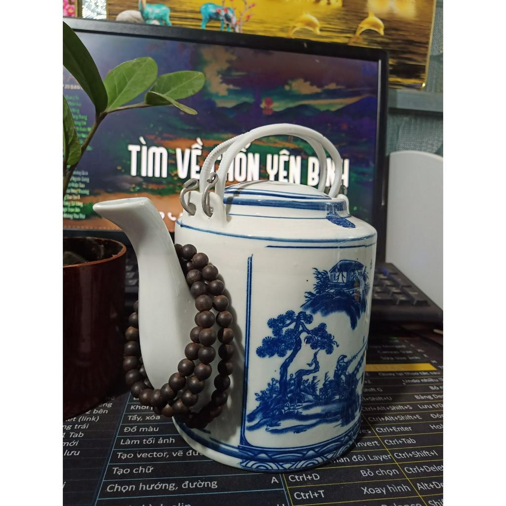 Ấm tích pha trà Bát Tràng Cao Cấp