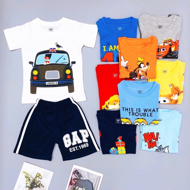 Đồ bộ bé trai, đồ bộ trẻ em sz 1-5T - SUNKIDS1