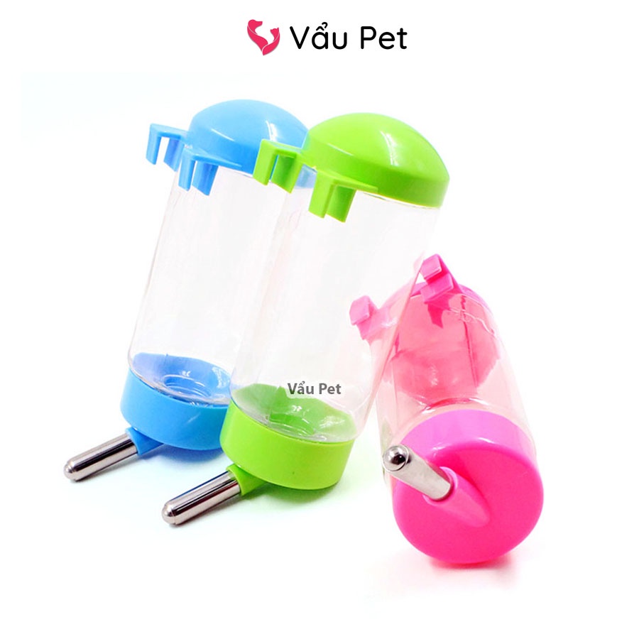 Bình nước gắn chuồng, lồng cho chó mèo - Bình đựng nước cho chó mèo thú cưng Vẩu Pet Shop