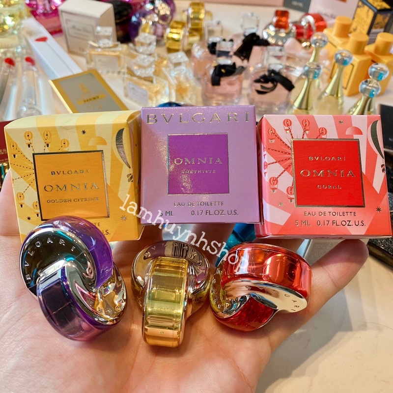 Nước hoa mini BVL GOLDEN CITRINE 5ml