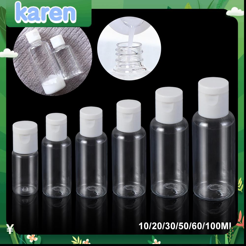 Bình Nhựa Rỗng 10-100ML Dùng Đựng Mỹ Phẩm/Dầu Gội/Sữa Dưỡng