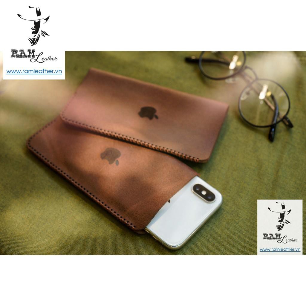 BAO DA IPHONE DA BÒ THẬT VINTAGE - IPHONE 6, 6PLUS, 7, 7 PLUS, 8, 8 PLUS, X, XS, XSMAX, IP 11, IP 11 PROMAX. SE . | BigBuy360 - bigbuy360.vn