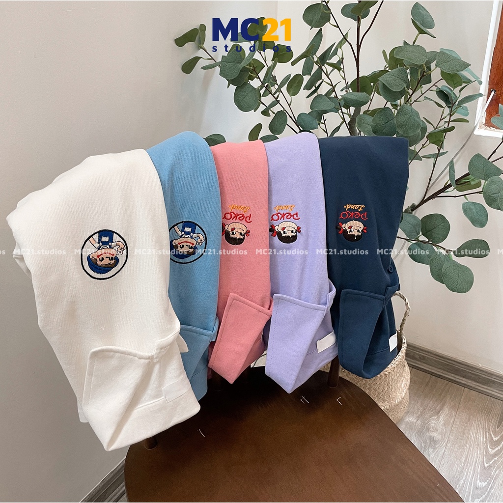 Áo polo tay lỡ MINIONCLOTHING thun Unisex nam nữ tee oversize form rộng pull Ulzzang Streetwear Hàn Quốc bigsize A3219