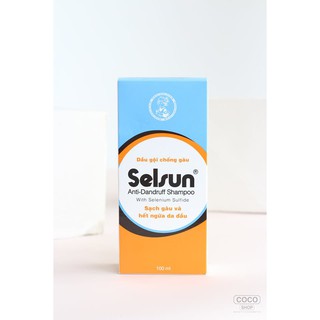 Combo Dầu Gội Xả Selsun 1% 100ml [Coco Shop] Sel Sun 1% Selenium Sulfide
