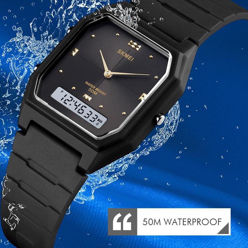 ♣ Đồng Hồ Điện Tử Skmei Chống Thấm Nước 1604 ❀
