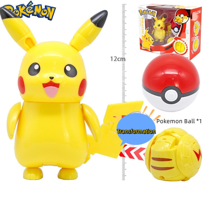 Robot Đồ Chơi Quả Trứng Biến Hình Pokemon Charizard Mới