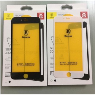 Dán kính cường lực 3D Full màn cho Iphone 6/6S/ 6 Plus/ 6S plus chính hãng Baseus