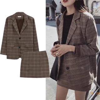 Sét kẻ caro thời trang hót hít