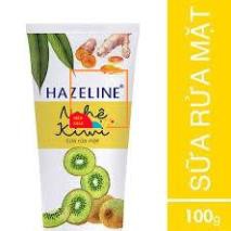 Sữa Rửa Mặt Hazeline Kiwi Nghệ, Matcha lựu đỏ 100g