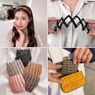 Bờm tóc gập gọn bỏ túi phong cách hàn quốc cho Nam và Nữ