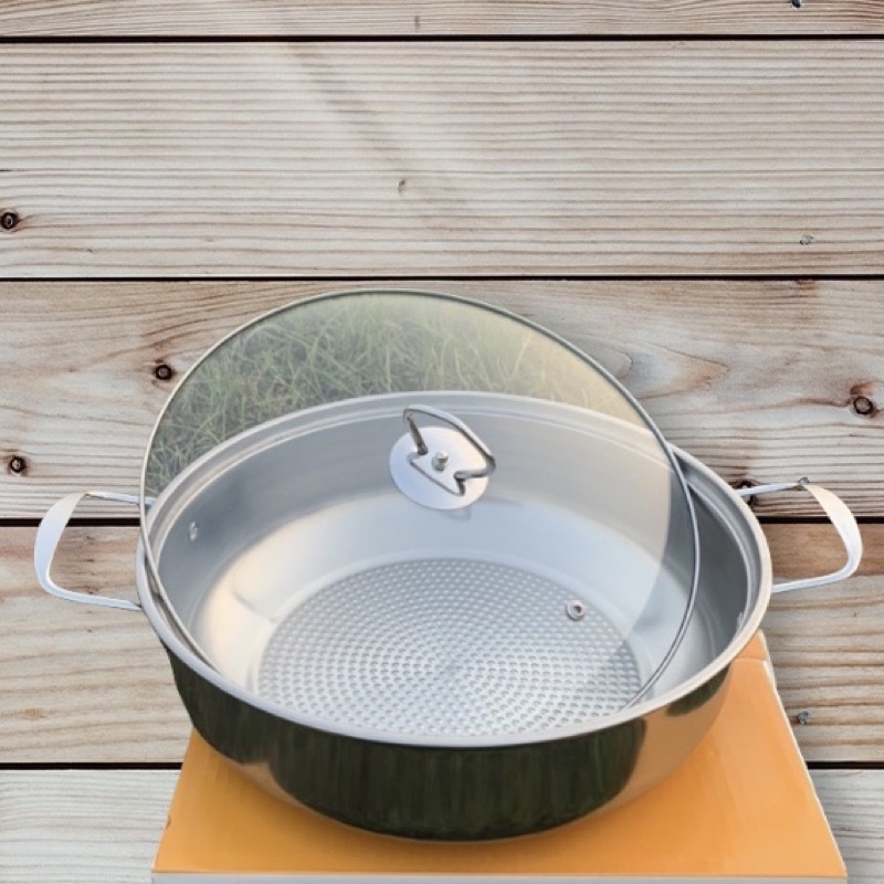 Nồi Lẩu Inox Mini Cao Cấp Không Gỉ Chống Biến Dạng Gọn Nhẹ Độ Bền Cao Thích Hợp Mang Đi Dã Ngoại Cắm Trại Angola_Shop4