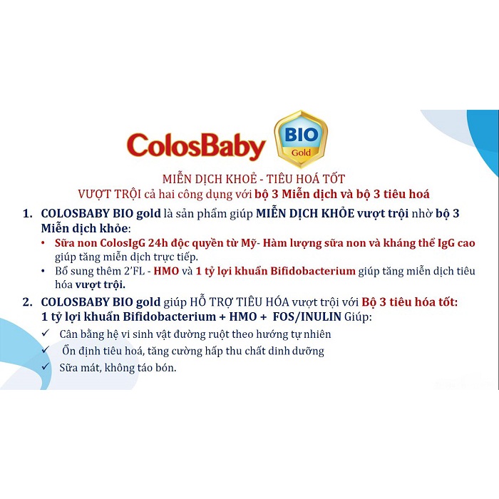 [Có mã QR tích điểm] Sữa bột ColosBaBy Bio 800g Đủ số 0+, 1+, 2+ ( Date mới nhất )