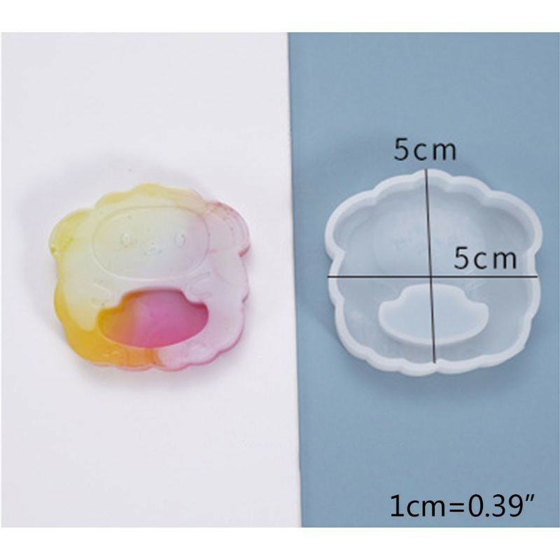 Khuôn Silicon Làm Móc Khóa Shaker Cao Cấp