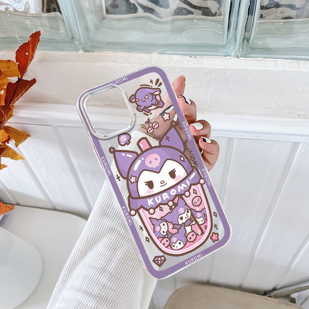 Ốp Điện Thoại Tpu Mềm Chống Sốc In Hình Kuromi Cho iPhone 11 12 13 pro max XS X XR XSMax 7 8 6 6s plus SE 2020