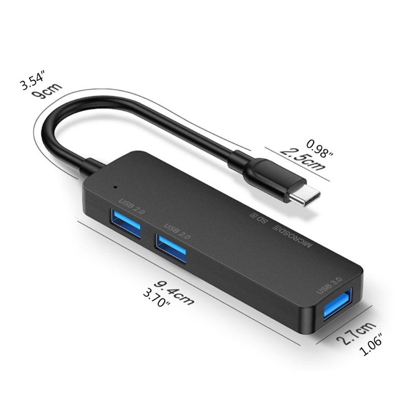 Đầu Đọc Thẻ Nhớ SD TF Cổng USB 3 0 5Gbps