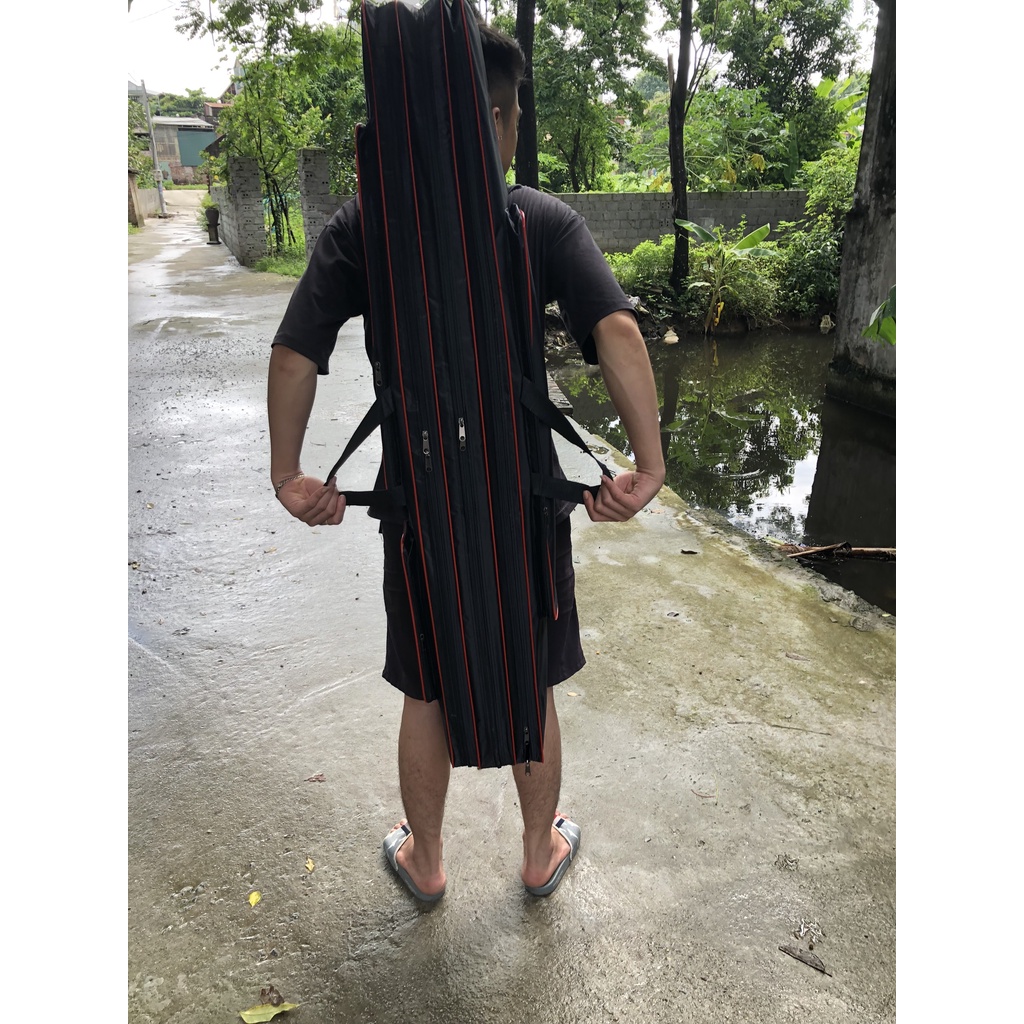 Túi Đựng Cần Câu Tay Đài Loan chống thấm nước Siêu Bền 2 3 ngăn TDC-4