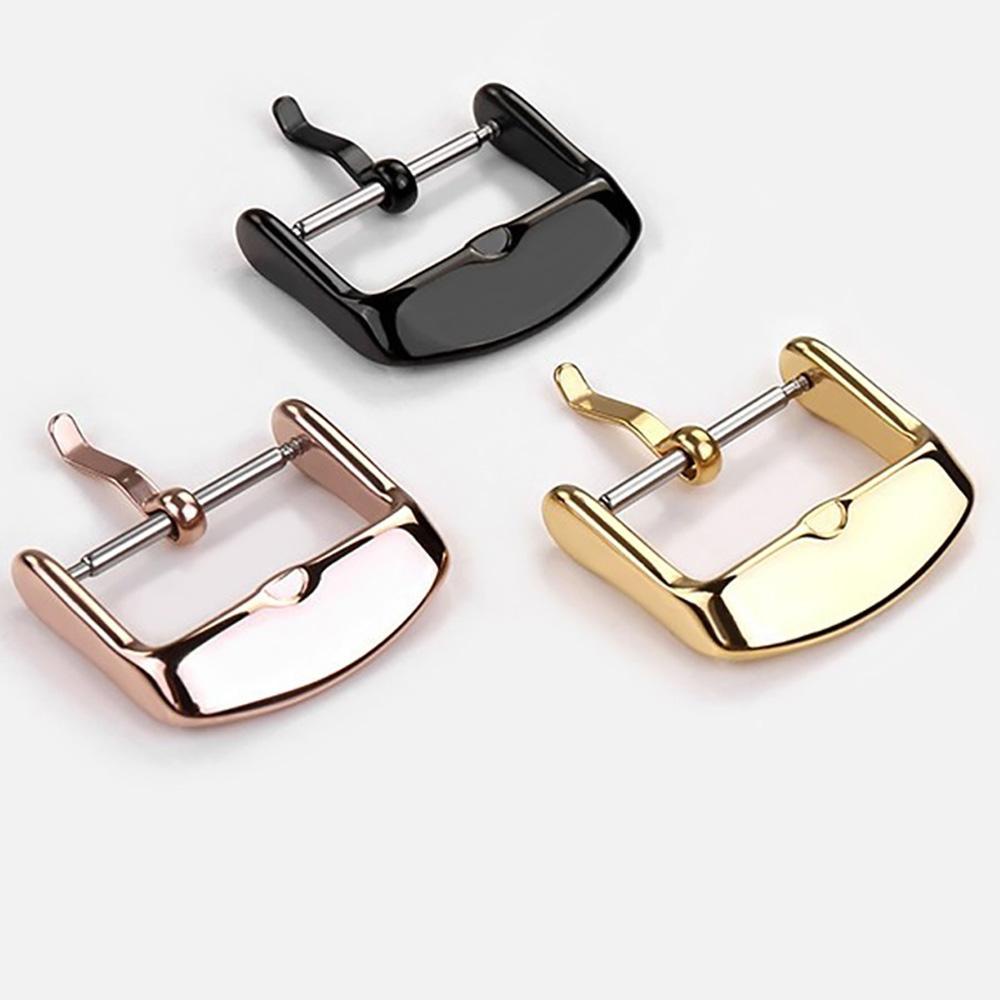 TWINKLE Phụ Kiện Khóa Dây Đồng Hồ Đeo Tay Màu Trơn 12 14 16 18 20 22mm