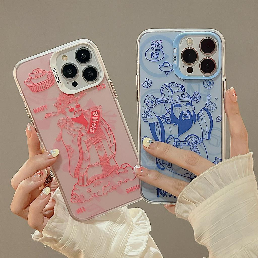 Ốp Điện Thoại Chống Sốc Phong Cách Trung Hoa Cho iPhone 14Promax / 14Pro / 14 / 13Promax / 13Pro / 13 / 12 / 11
