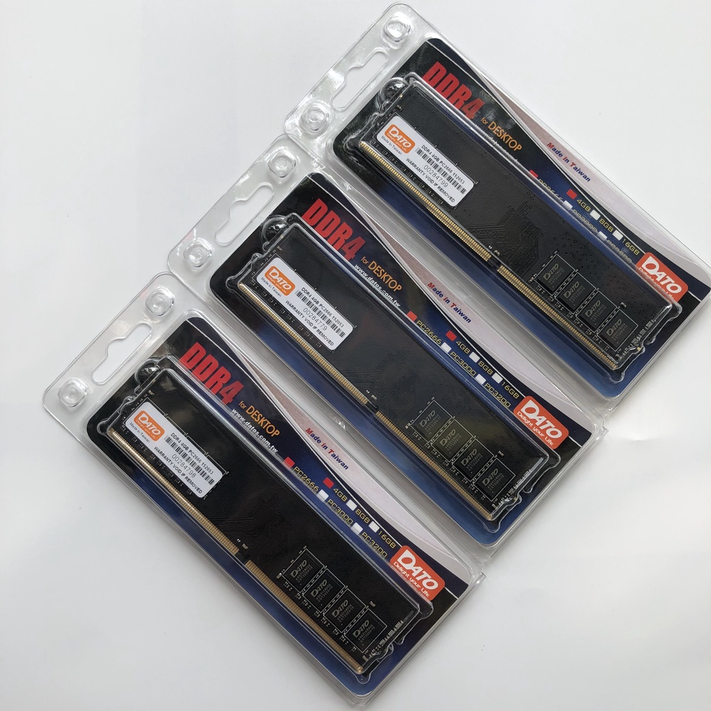 Bộ nhớ trong máy tính để bàn Ram Dato 4GB DDR4 bus 2666