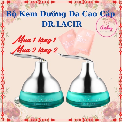 Kem dưỡng trắng da Dr Lacir bộ kem dưỡng ban ngày Cool Cream kem dưỡng ban đêm Lacir Hàng chính hãng