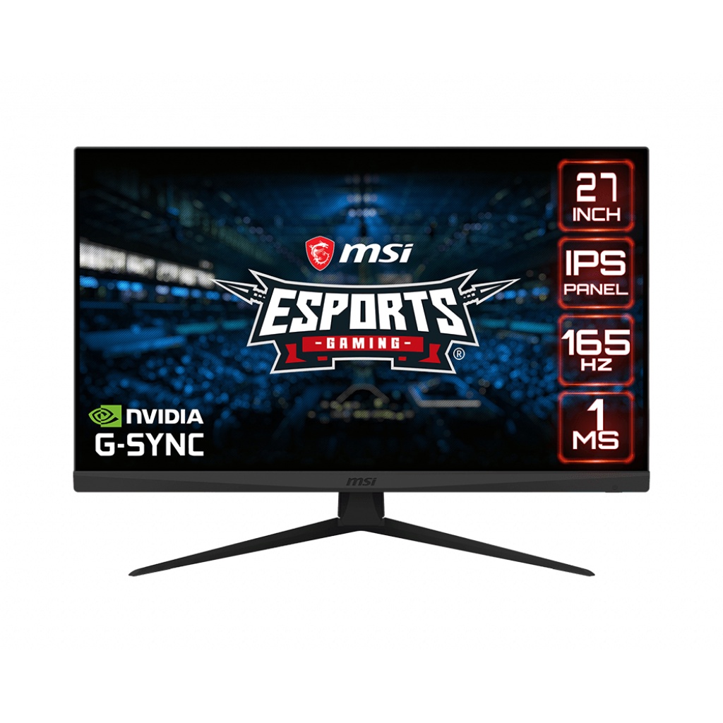 Màn hình máy tính hiệu MSI OPTIX MAG273 27in IPS WLED 165HZ Full HD mới 100% Chính hãng