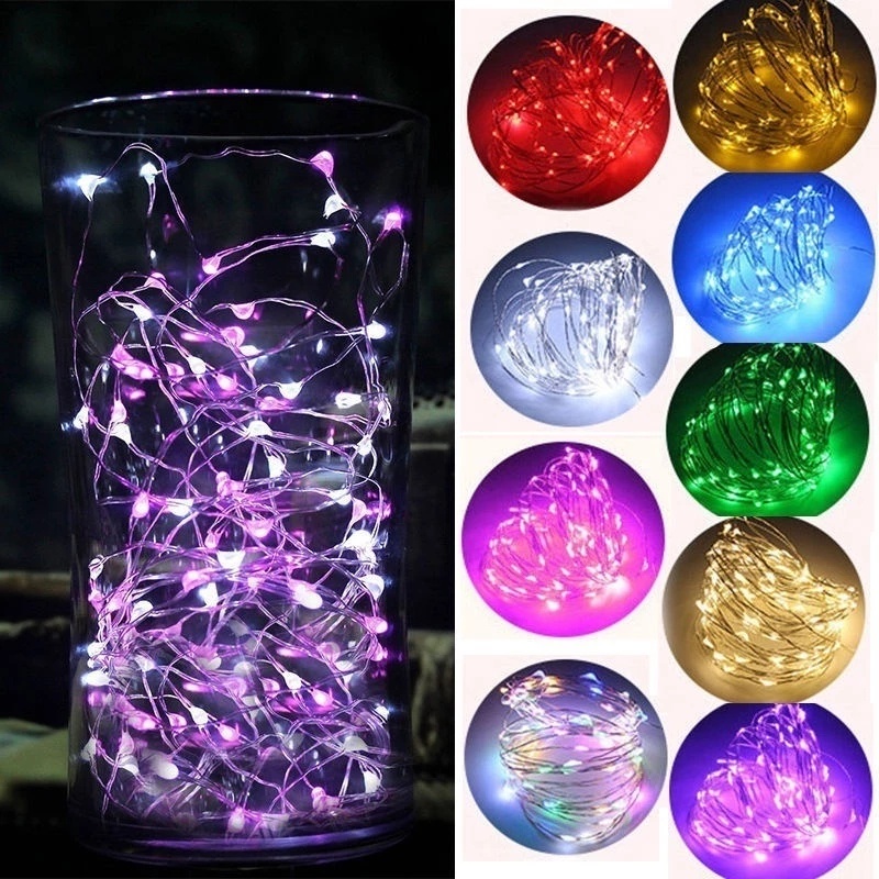 Dây Đèn LED Dây Đồng Trang Trí Cây Thông Noel