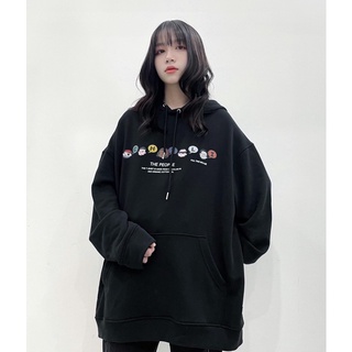 Áo Hoodie People - Đen